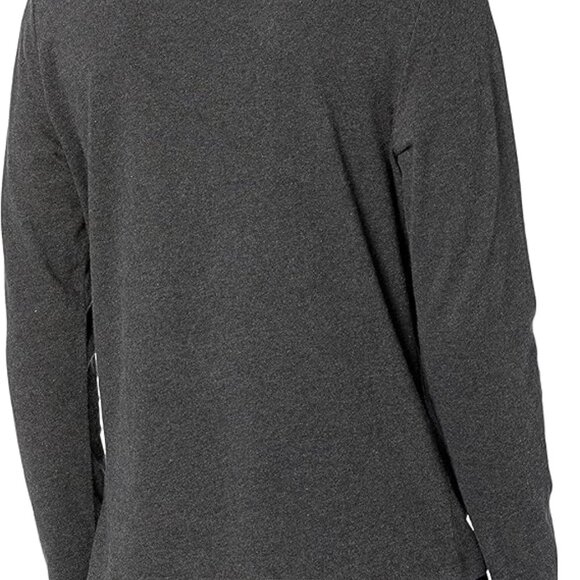 Amazon Essentials Mens Slim-Fit Long-Sleeve T-Shirt Charcoal Heather Size S - Picture 3 of 3